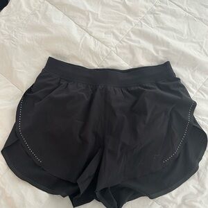 Women's lululemon Black Athletic Shorts